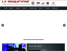 Tablet Screenshot of la-briqueterie.com